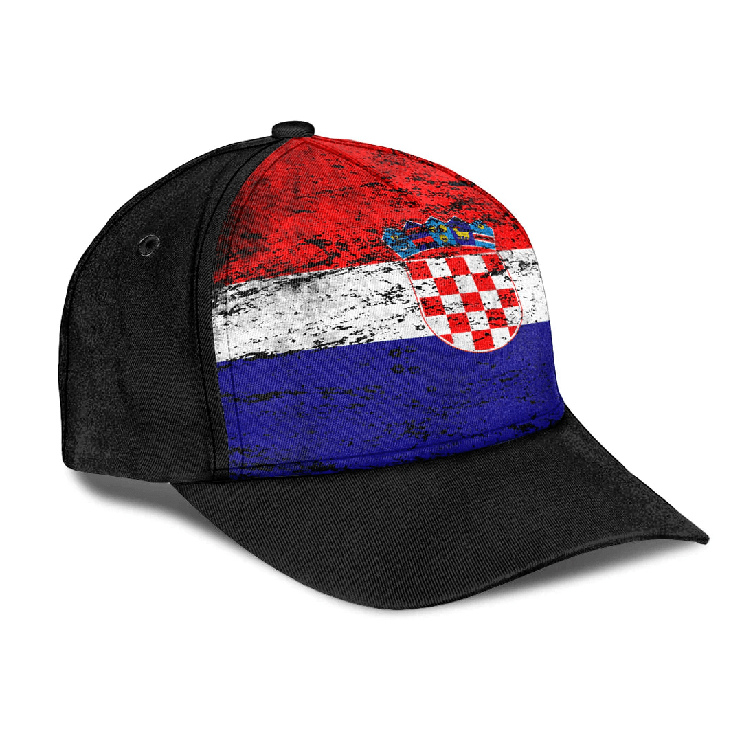 Adeenyc Cap - Croatia Special Grunge Classic Cap Baseball Cap Hat Trucker Hats Custom Hats Gifts For Men & Women