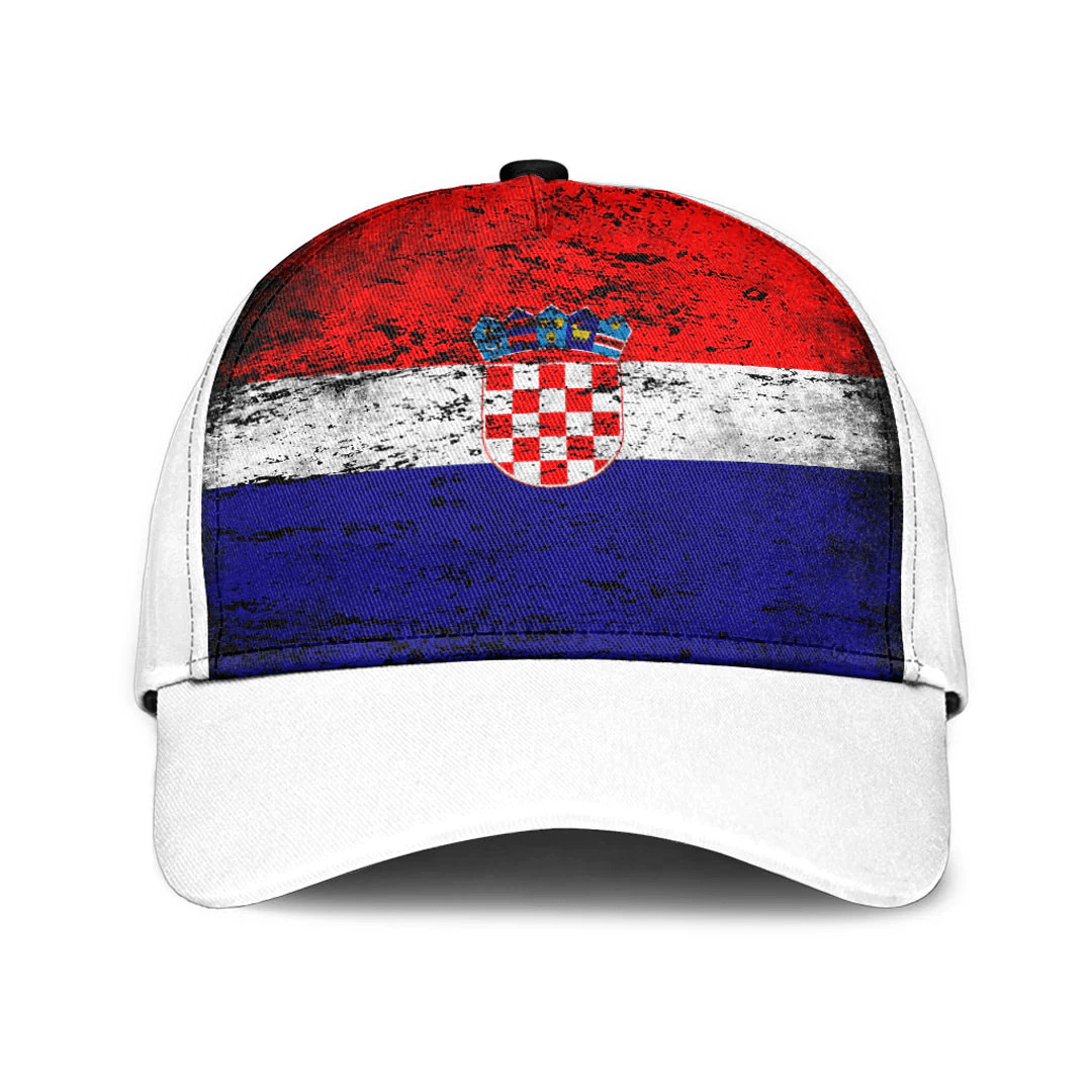 Adeenyc Cap - Croatia Special Grunge Classic Cap Baseball Cap Hat Trucker Hats Custom Hats Gifts For Men & Women