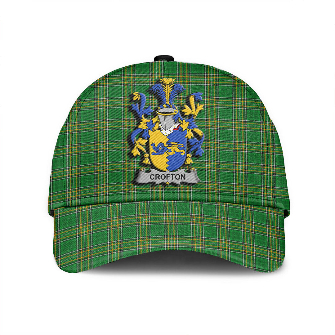 Adeenyc Cap - Crofton Family Crest Tartan Classic Cap Baseball Cap Hat Trucker Hats Custom Hats Gifts For Men & Women
