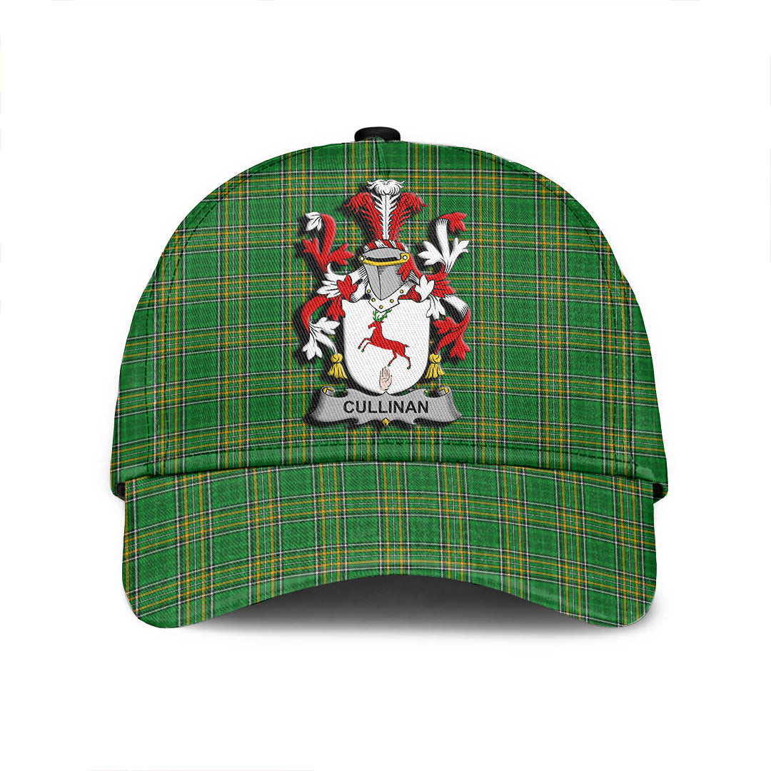 Adeenyc Cap - Cullinan or O Cullinane Family Crest Tartan Classic Cap Baseball Cap Hat Trucker Hats Custom Hats Gifts For Men & Women