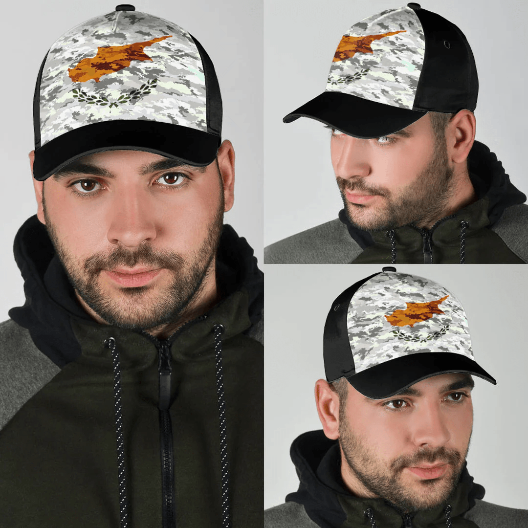Adeenyc Cap - Cyprus Camo Style Classic Cap Baseball Cap Hat Trucker Hats Custom Hats Gifts For Men & Women