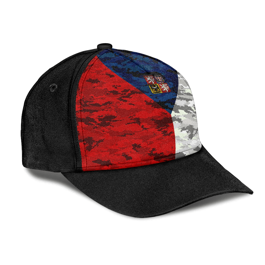 Adeenyc Cap - Czech Republic Camo Style Classic Cap Baseball Cap Hat Trucker Hats Custom Hats Gifts For Men & Women