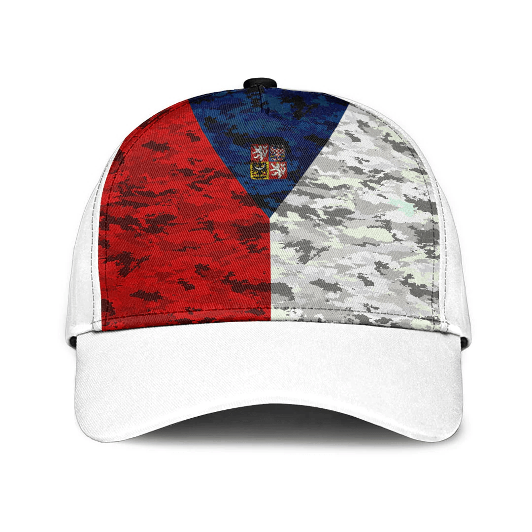 Adeenyc Cap - Czech Republic Camo Style Classic Cap Baseball Cap Hat Trucker Hats Custom Hats Gifts For Men & Women