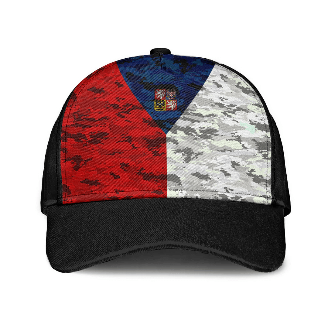 Adeenyc Cap - Czech Republic Camo Style Classic Cap Baseball Cap Hat Trucker Hats Custom Hats Gifts For Men & Women