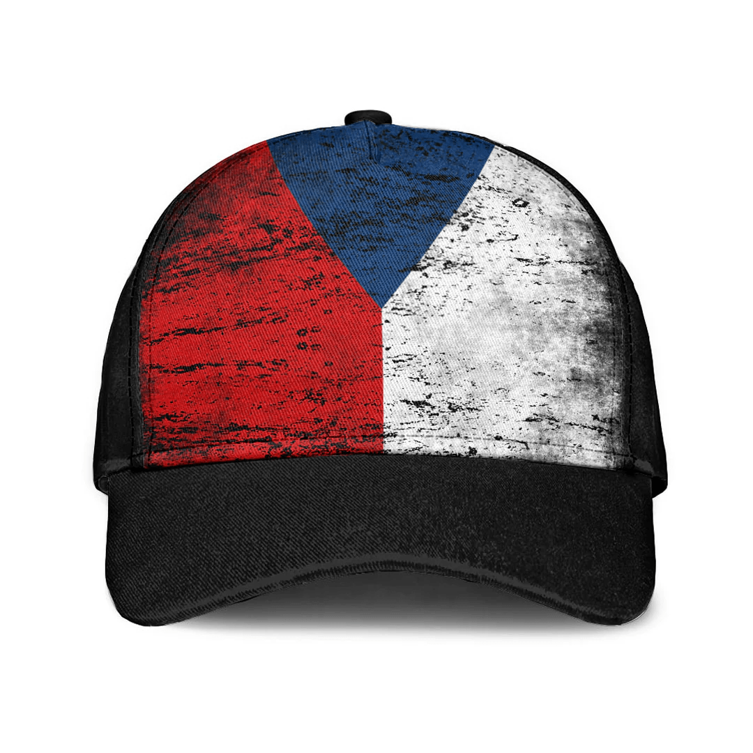 Adeenyc Cap - Czech Republic Special Grunge Classic Cap Baseball Cap Hat Trucker Hats Custom Hats Gifts For Men & Women