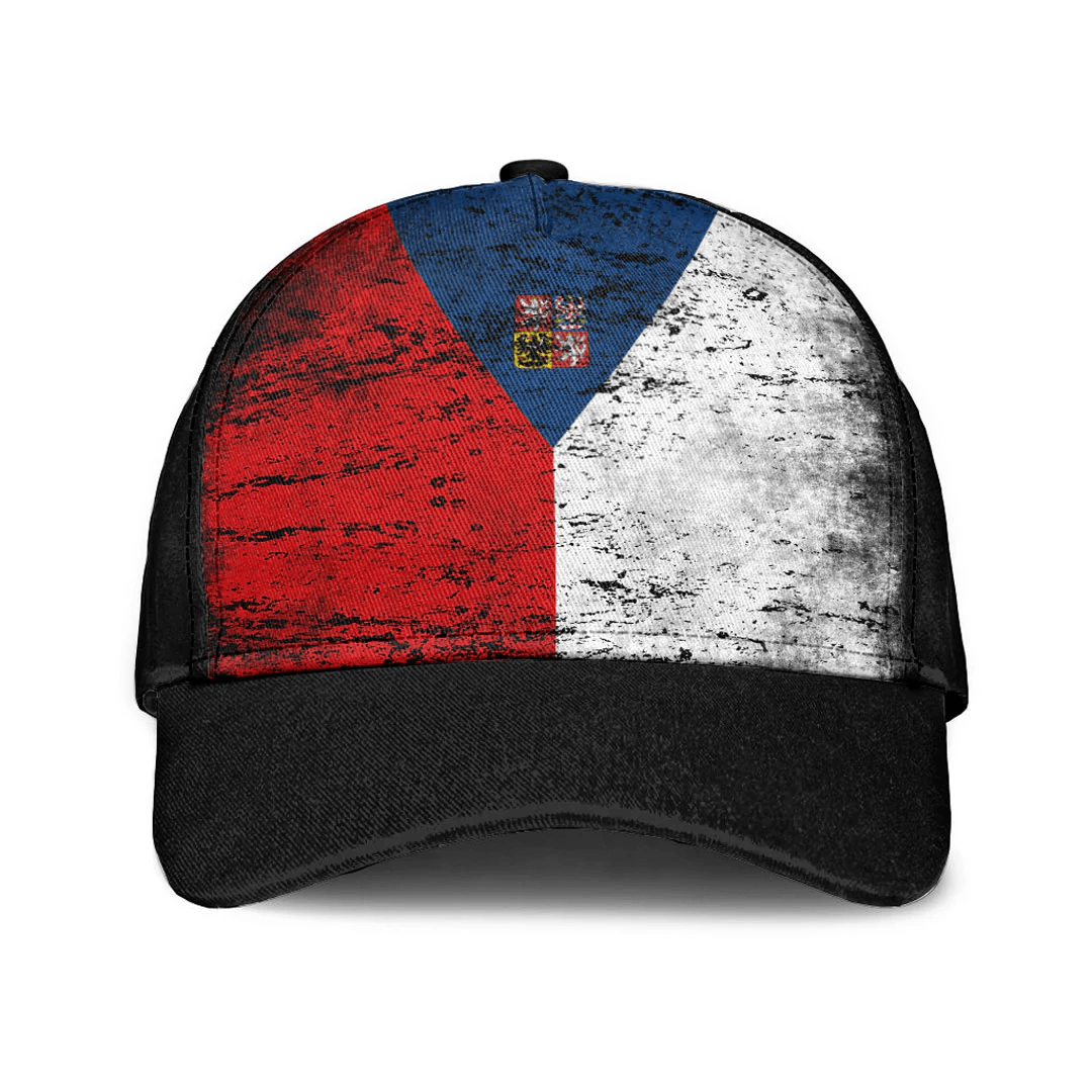 Adeenyc Cap - Czech Republic Special Grunge Classic Cap Baseball Cap Hat Trucker Hats Custom Hats Gifts For Men & Women