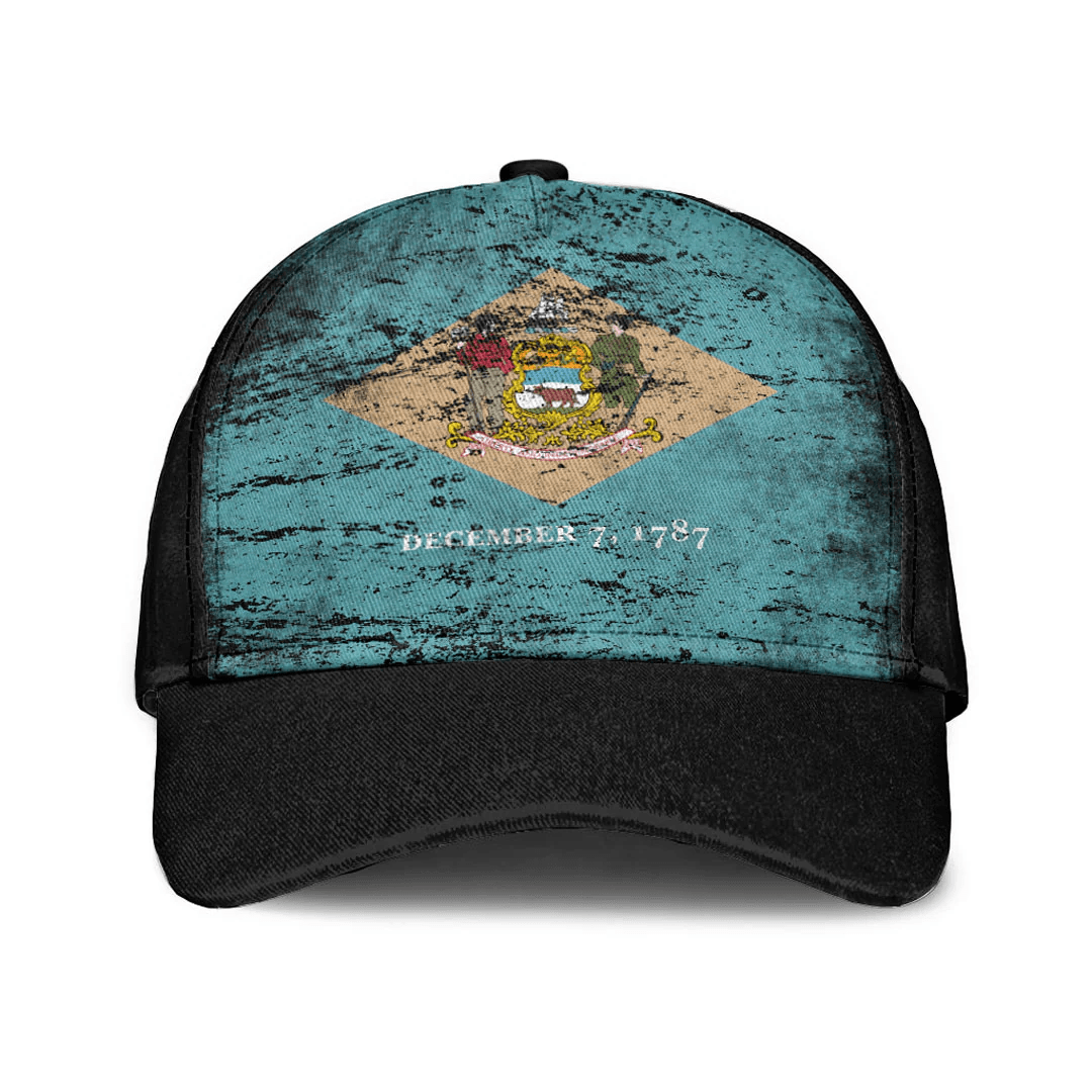 Adeenyc Cap - Delaware Special Grunge Classic Cap Baseball Cap Hat Trucker Hats Custom Hats Gifts For Men & Women