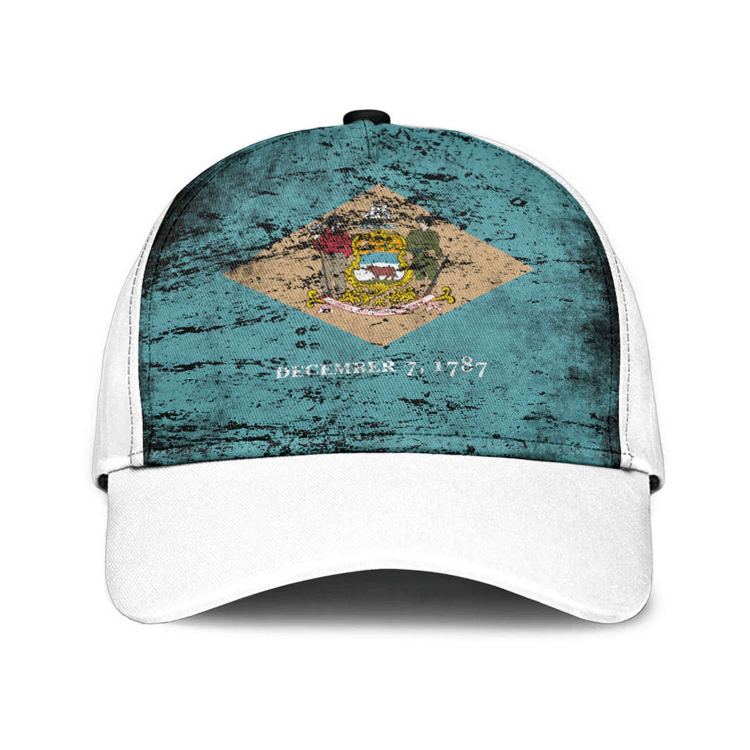 Adeenyc Cap - Delaware Special Grunge Classic Cap Baseball Cap Hat Trucker Hats Custom Hats Gifts For Men & Women