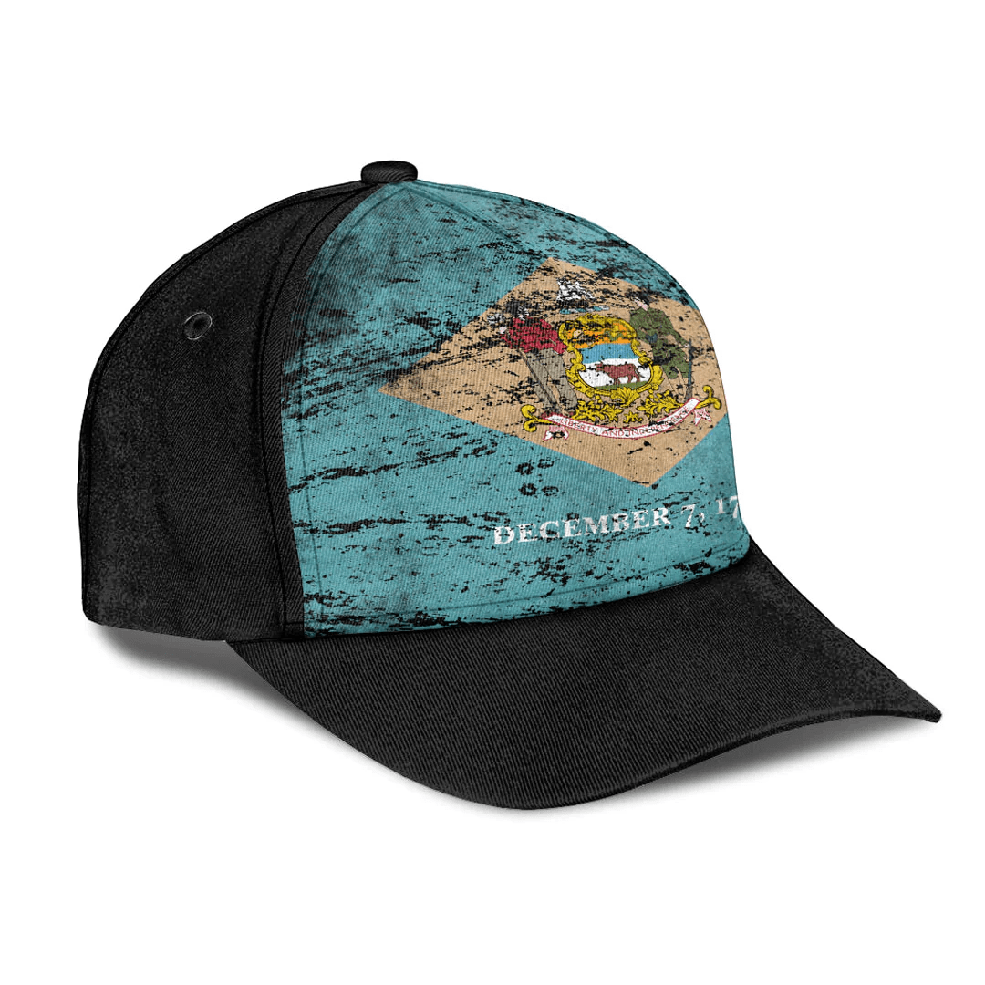 Adeenyc Cap - Delaware Special Grunge Classic Cap Baseball Cap Hat Trucker Hats Custom Hats Gifts For Men & Women