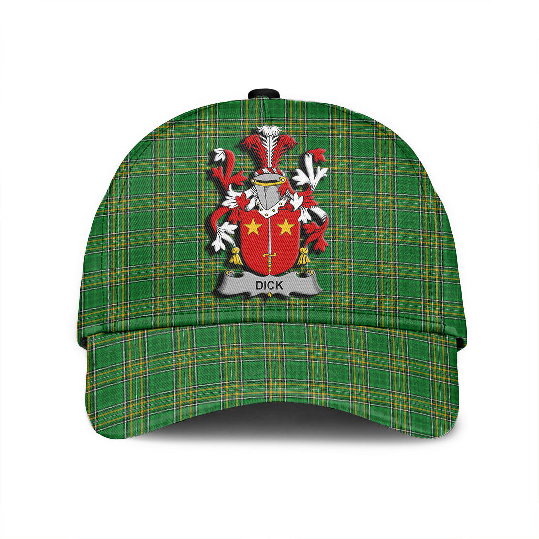 Adeenyc Cap - Dick Family Crest Tartan Classic Cap Baseball Cap Hat Trucker Hats Custom Hats Gifts For Men & Women