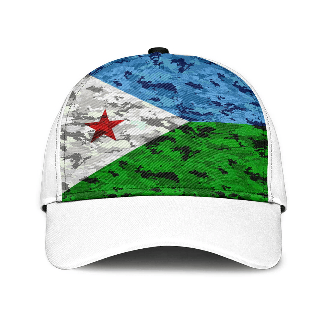 Adeenyc Cap - Djibouti Camo Style Classic Cap Baseball Cap Hat Trucker Hats Custom Hats Gifts For Men & Women