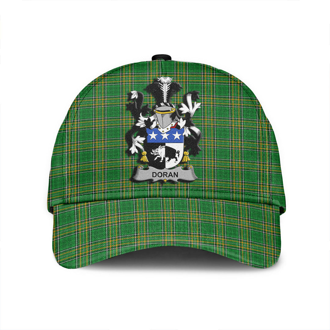 Adeenyc Cap - Doran or O Doran Family Crest Tartan Classic Cap Baseball Cap Hat Trucker Hats Custom Hats Gifts For Men & Women