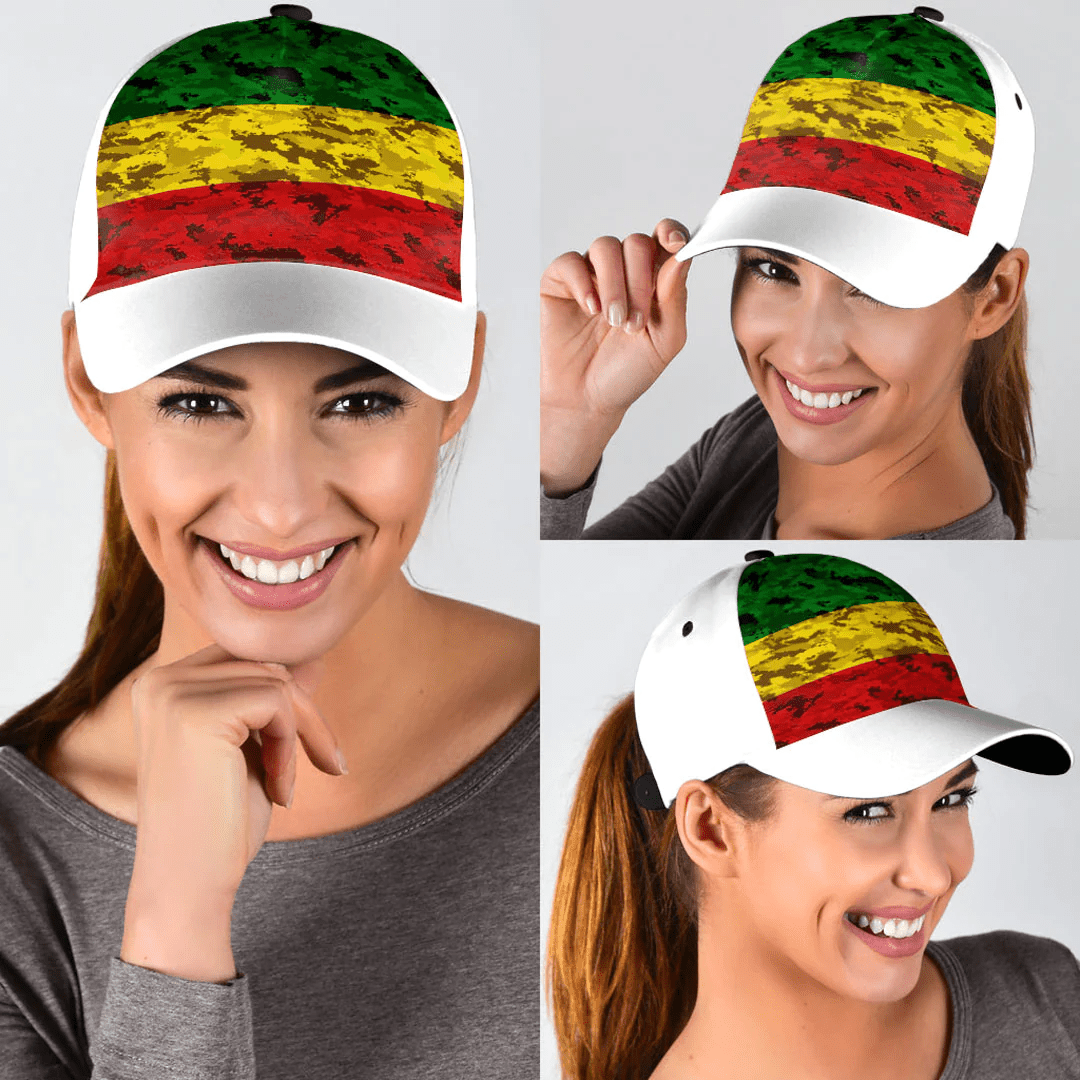 Adeenyc Cap - Ehiopia Camo Style Classic Cap Baseball Cap Hat Trucker Hats Custom Hats Gifts For Men & Women