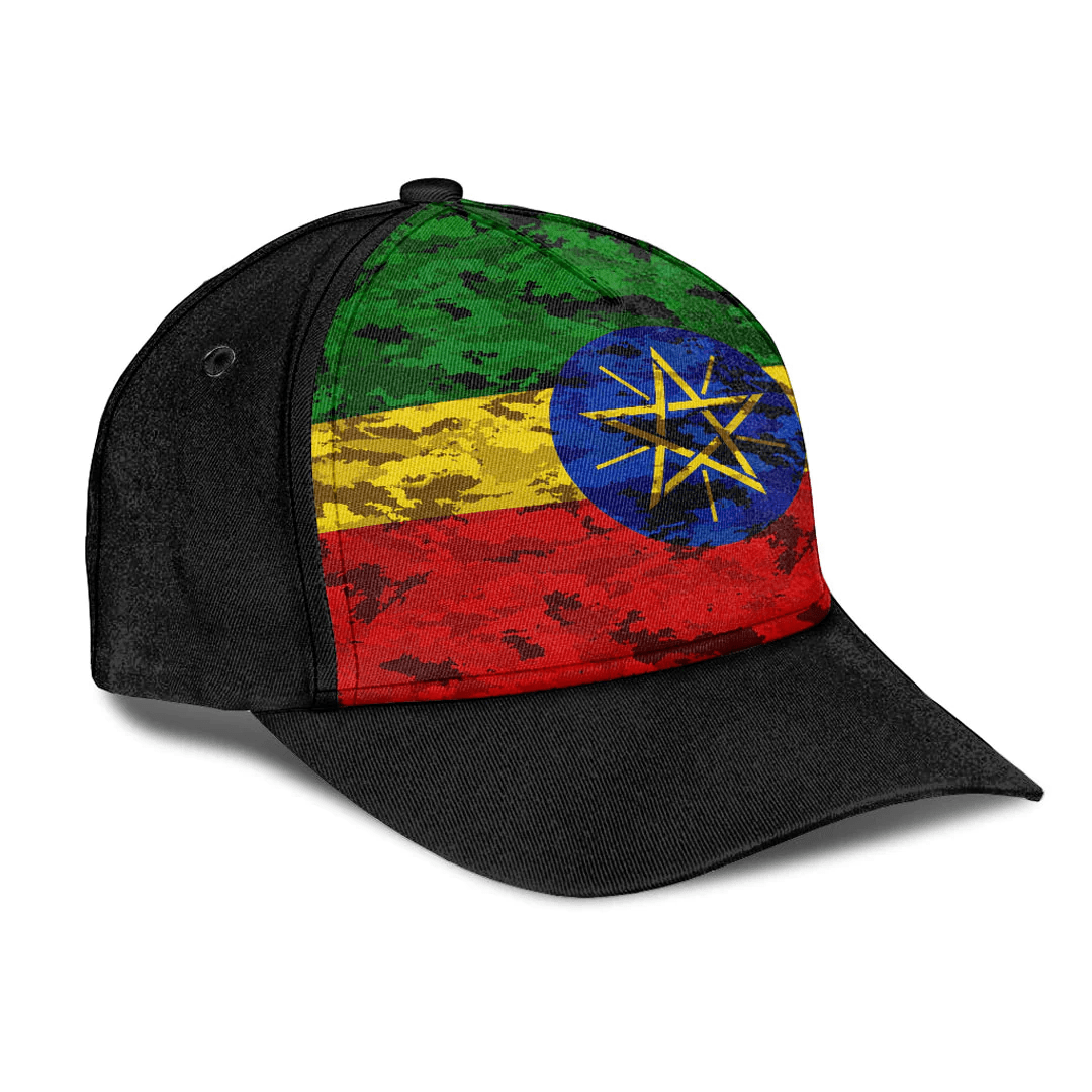Adeenyc Cap - Ehiopia Camo Style Classic Cap Baseball Cap Hat Trucker Hats Custom Hats Gifts For Men & Women