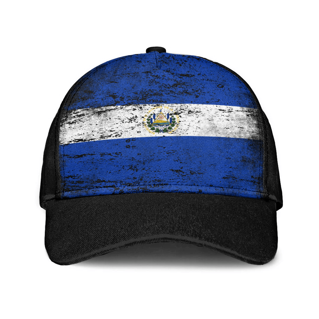 Adeenyc Cap - El Salvador Special Grunge Classic Cap Baseball Cap Hat Trucker Hats Custom Hats Gifts For Men & Women