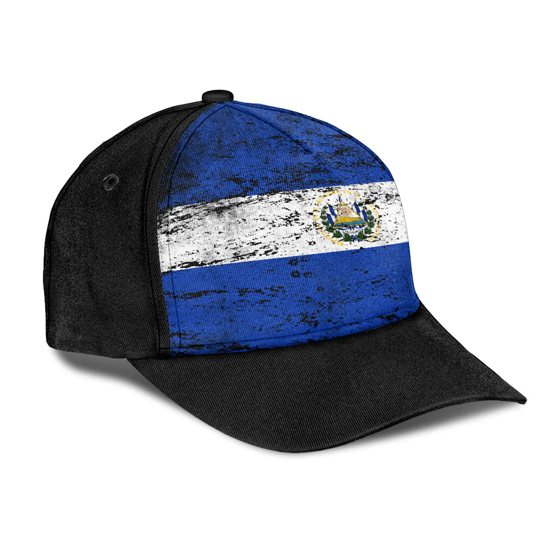 Adeenyc Cap - El Salvador Special Grunge Classic Cap Baseball Cap Hat Trucker Hats Custom Hats Gifts For Men & Women