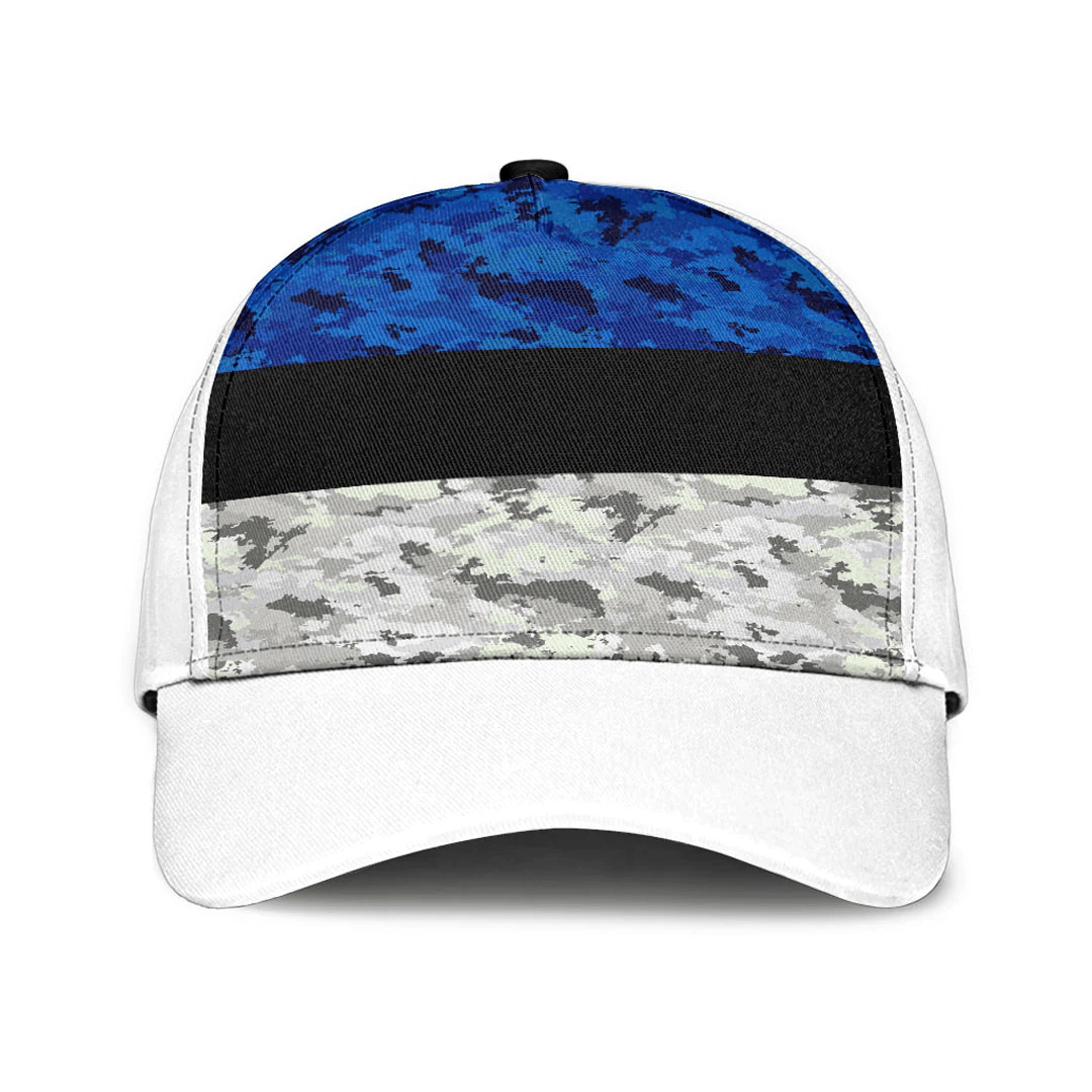 Adeenyc Cap - Estonia Camo Style Classic Cap Baseball Cap Hat Trucker Hats Custom Hats Gifts For Men & Women
