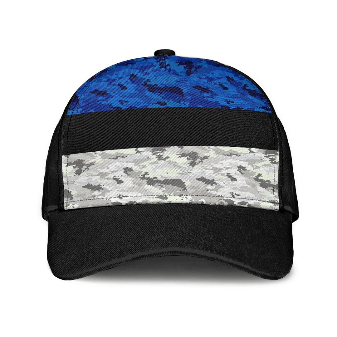 Adeenyc Cap - Estonia Camo Style Classic Cap Baseball Cap Hat Trucker Hats Custom Hats Gifts For Men & Women