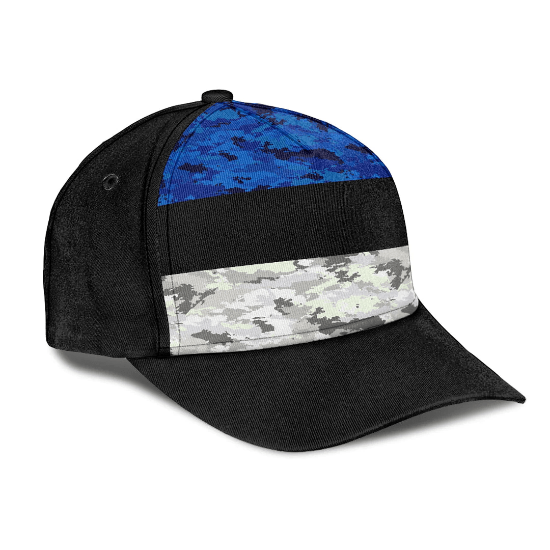 Adeenyc Cap - Estonia Camo Style Classic Cap Baseball Cap Hat Trucker Hats Custom Hats Gifts For Men & Women