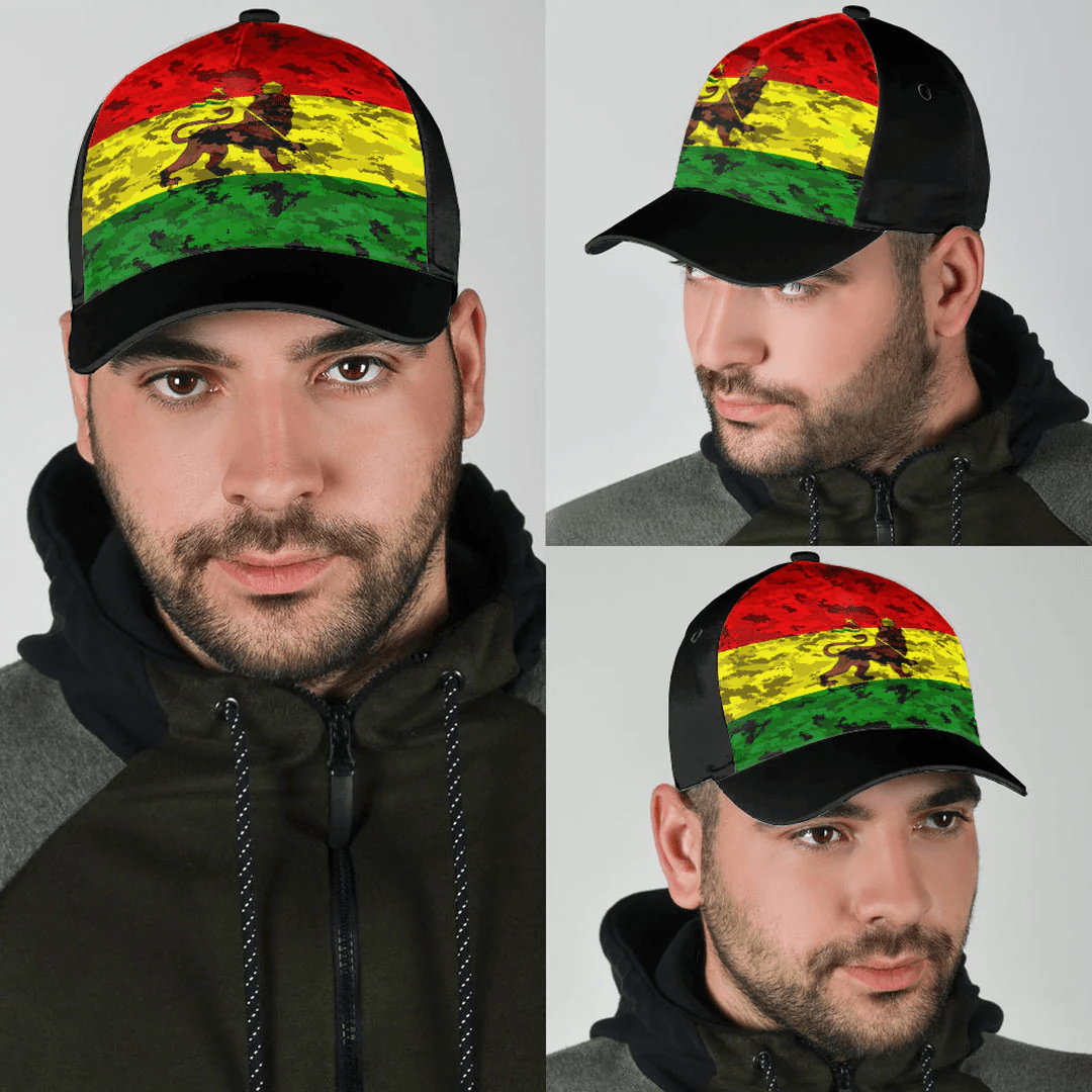 Adeenyc Cap - Ethiopia Camo Style Classic Cap Baseball Cap Hat Trucker Hats Custom Hats Gifts For Men & Women