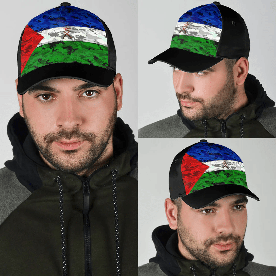 Adeenyc Cap - Ethiopia Of The Afar Region Camo Style Classic Cap Baseball Cap Hat Trucker Hats Custom Hats Gifts For Men & Women