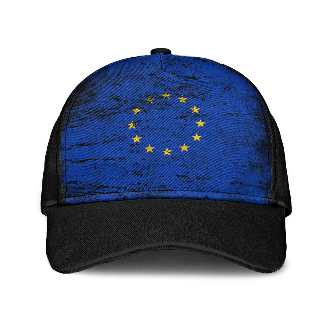 Adeenyc Cap - European Union Special Grunge Classic Cap Baseball Cap Hat Trucker Hats Custom Hats Gifts For Men & Women