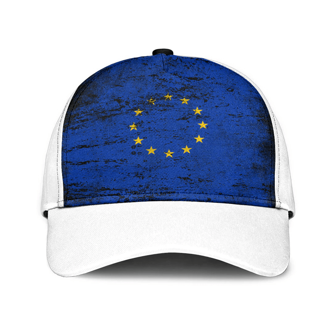 Adeenyc Cap - European Union Special Grunge Classic Cap Baseball Cap Hat Trucker Hats Custom Hats Gifts For Men & Women