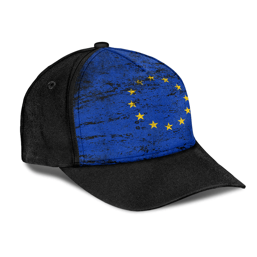 Adeenyc Cap - European Union Special Grunge Classic Cap Baseball Cap Hat Trucker Hats Custom Hats Gifts For Men & Women