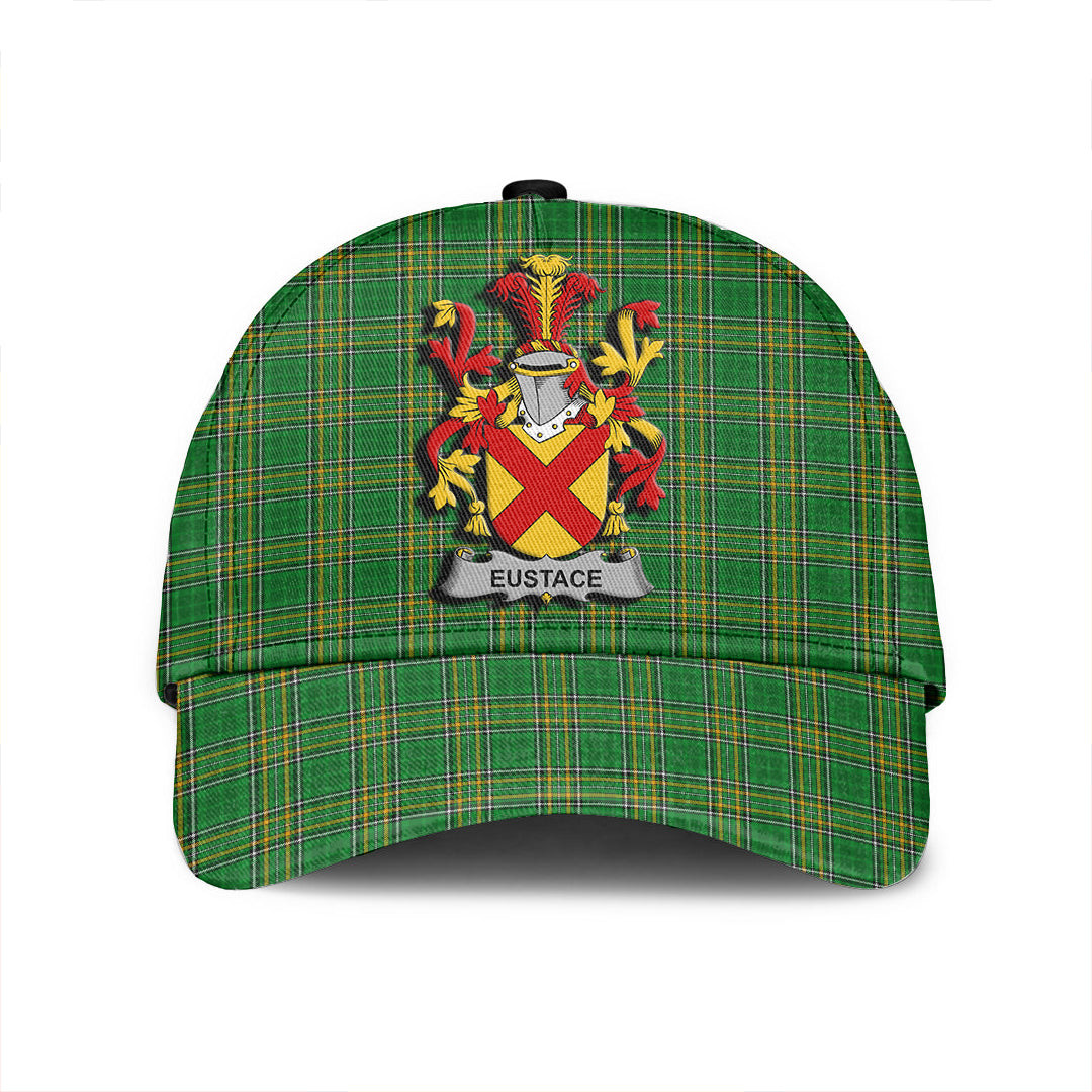 Adeenyc Cap - Eustace Family Crest Tartan Classic Cap Baseball Cap Hat Trucker Hats Custom Hats Gifts For Men & Women