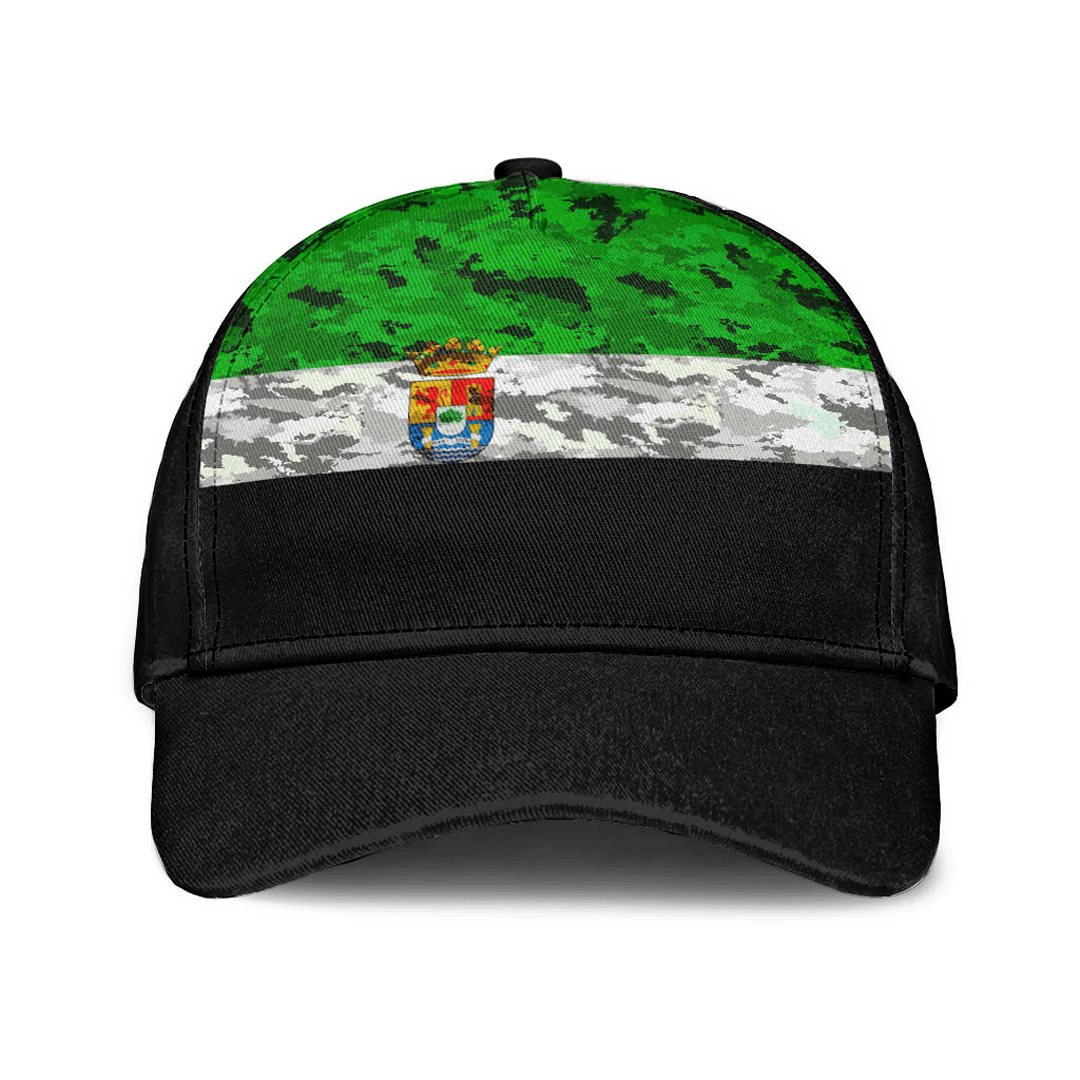 Adeenyc Cap - Extremadura Camo Style Classic Cap Baseball Cap Hat Trucker Hats Custom Hats Gifts For Men & Women