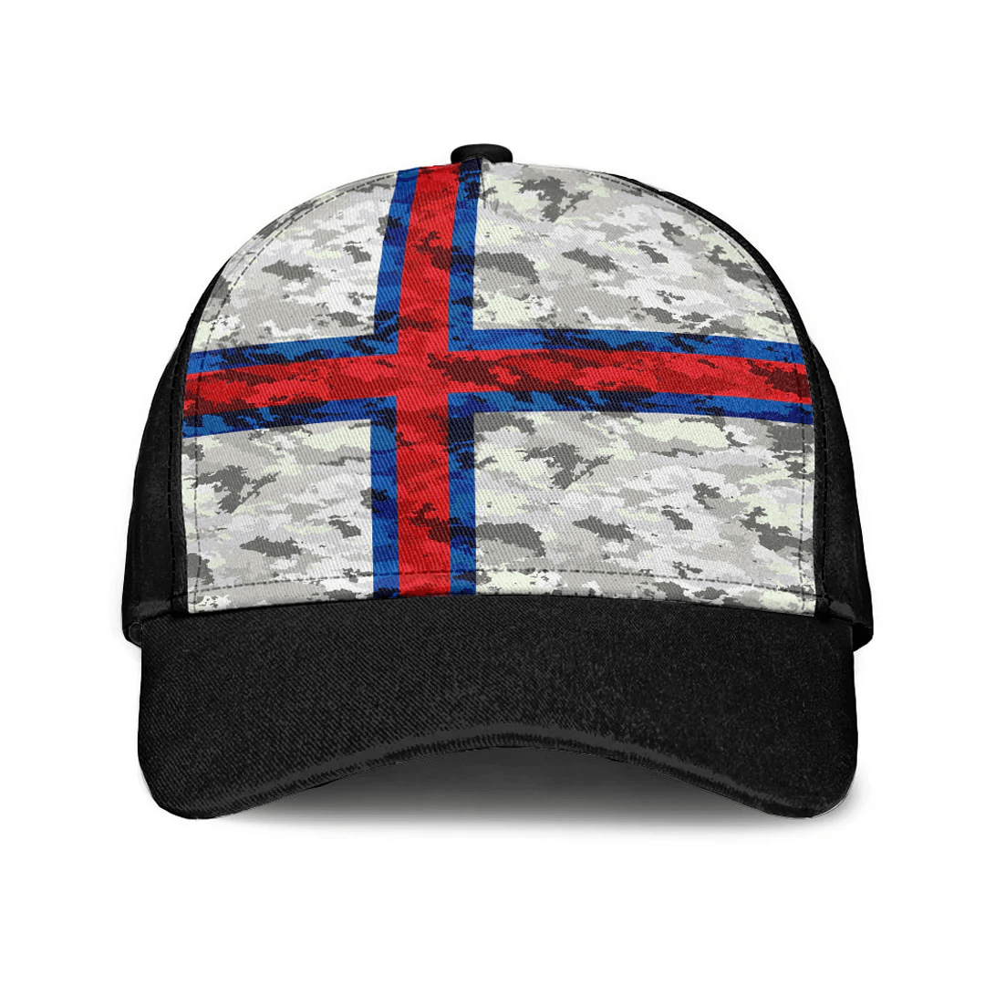 Adeenyc Cap - Faroe Islands Camo Style Classic Cap Baseball Cap Hat Trucker Hats Custom Hats Gifts For Men & Women