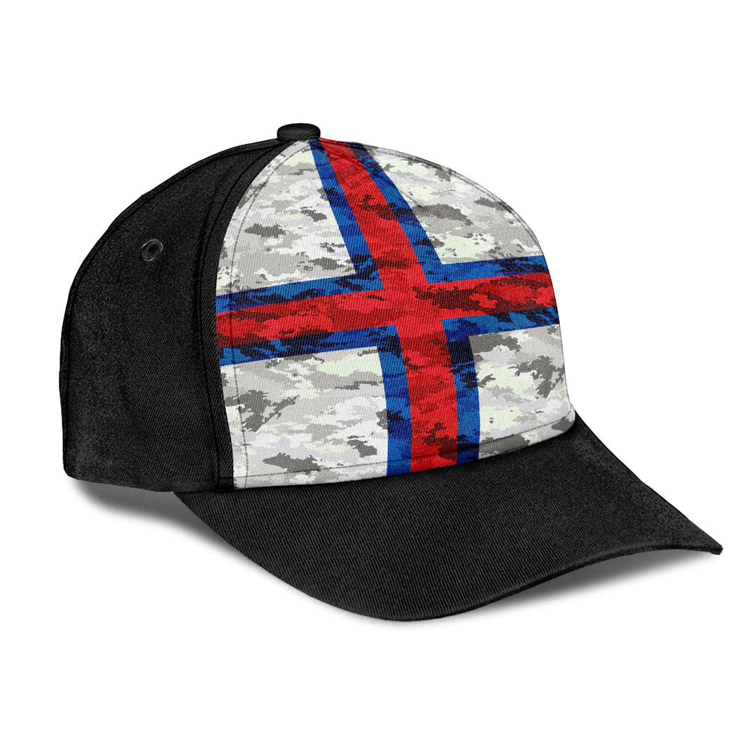 Adeenyc Cap - Faroe Islands Camo Style Classic Cap Baseball Cap Hat Trucker Hats Custom Hats Gifts For Men & Women