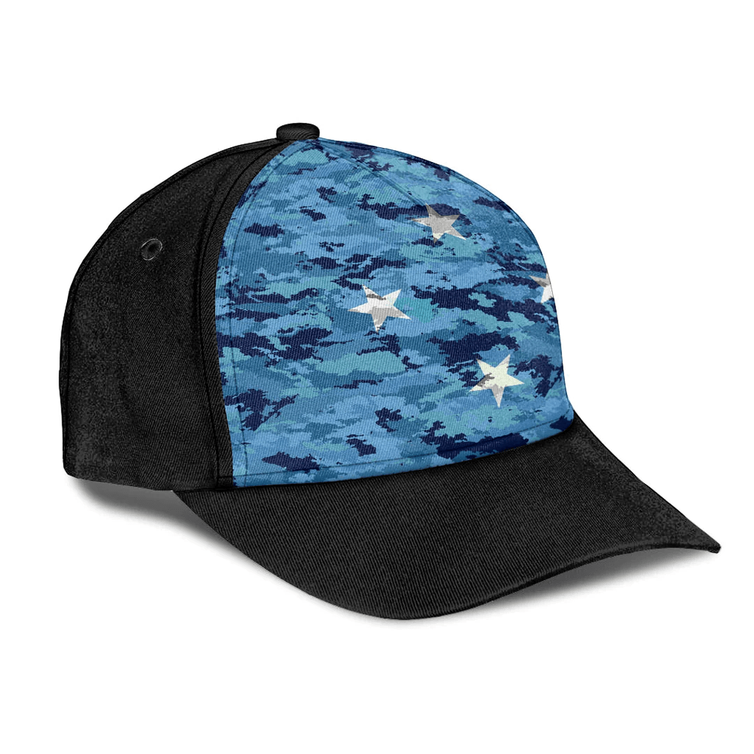 Adeenyc Cap - Fed States Of Micronesia Camo Style Classic Cap Baseball Cap Hat Trucker Hats Custom Hats Gifts For Men & Women