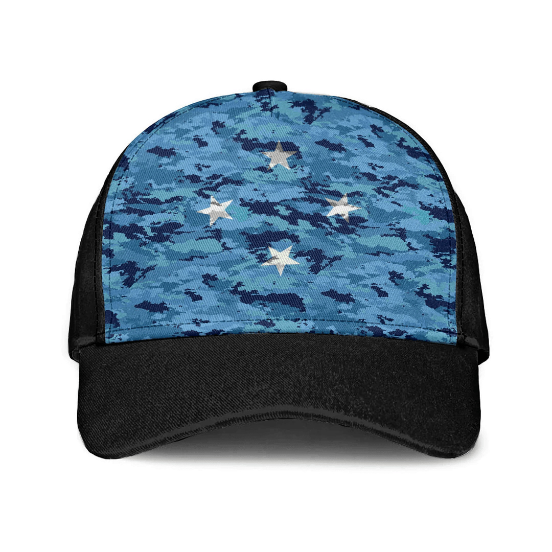 Adeenyc Cap - Fed States Of Micronesia Camo Style Classic Cap Baseball Cap Hat Trucker Hats Custom Hats Gifts For Men & Women