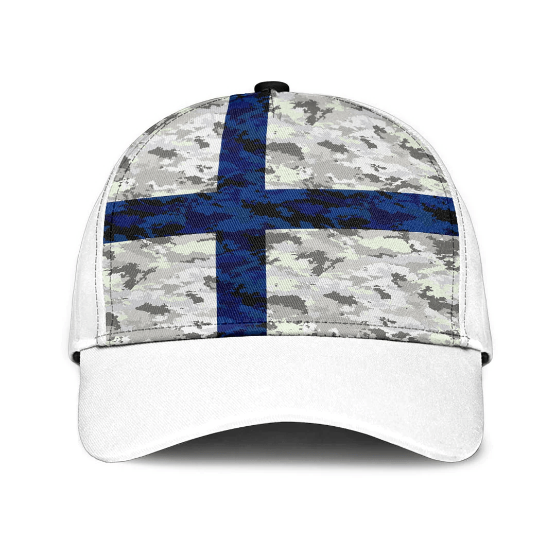 Adeenyc Cap - Finland Camo Style Classic Cap Baseball Cap Hat Trucker Hats Custom Hats Gifts For Men & Women