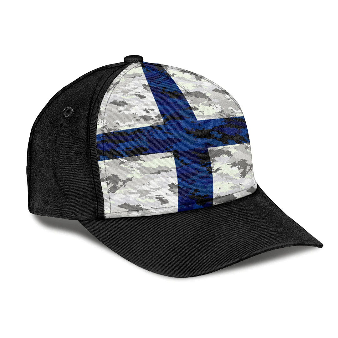 Adeenyc Cap - Finland Camo Style Classic Cap Baseball Cap Hat Trucker Hats Custom Hats Gifts For Men & Women