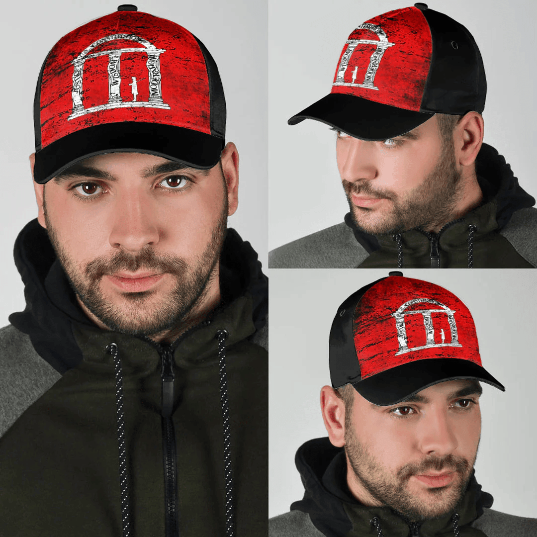 Adeenyc Cap - Flag Of Georgia 1861 Special Grunge Classic Cap Baseball Cap Hat Trucker Hats Custom Hats Gifts For Men & Women