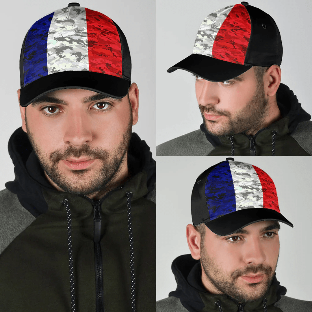Adeenyc Cap - France Camo Style Classic Cap Baseball Cap Hat Trucker Hats Custom Hats Gifts For Men & Women