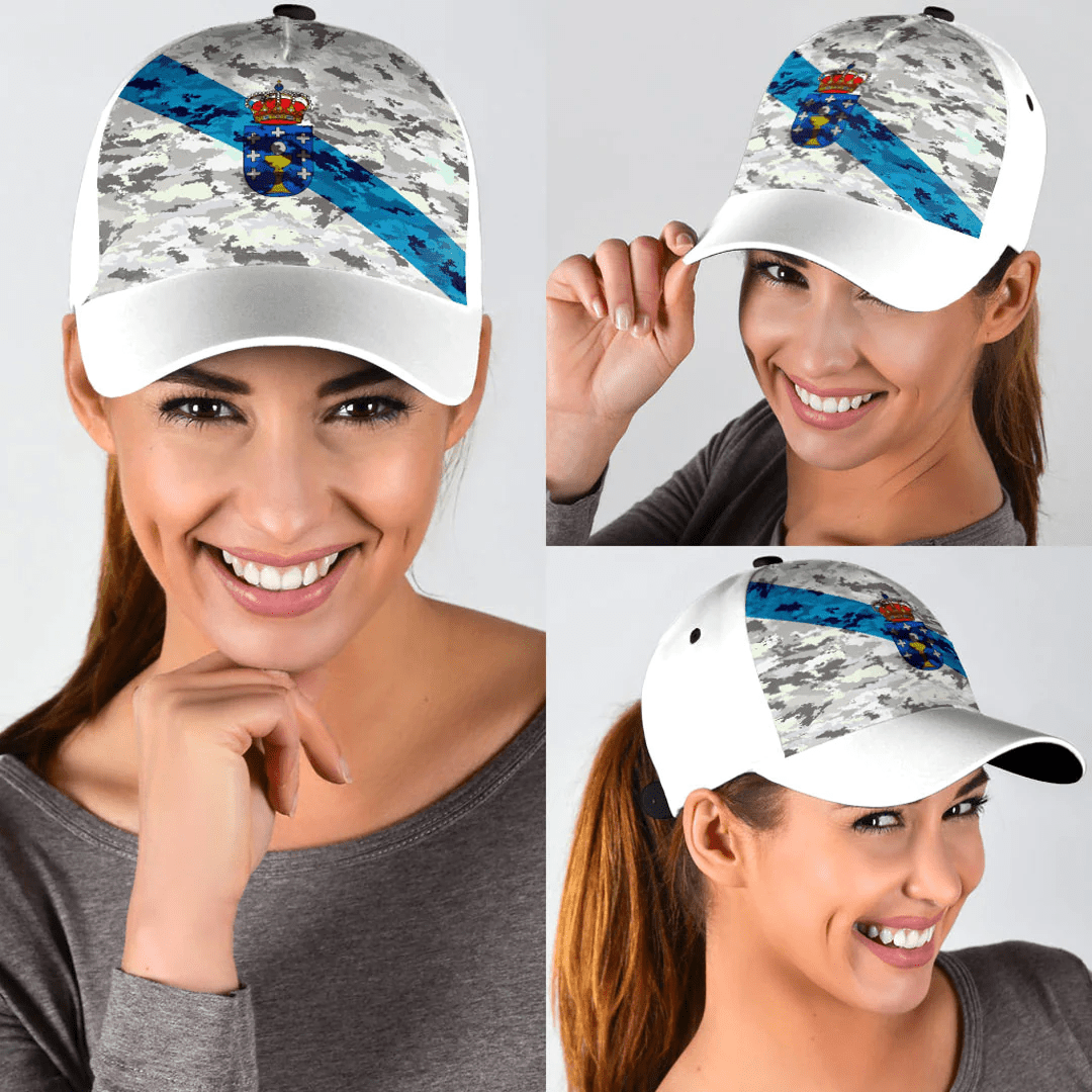 Adeenyc Cap - Galicia Camo Style Classic Cap Baseball Cap Hat Trucker Hats Custom Hats Gifts For Men & Women