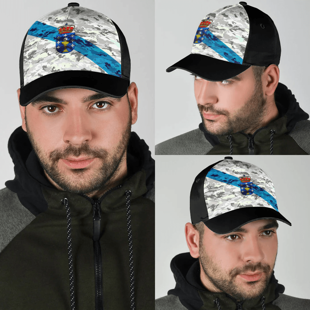 Adeenyc Cap - Galicia Camo Style Classic Cap Baseball Cap Hat Trucker Hats Custom Hats Gifts For Men & Women