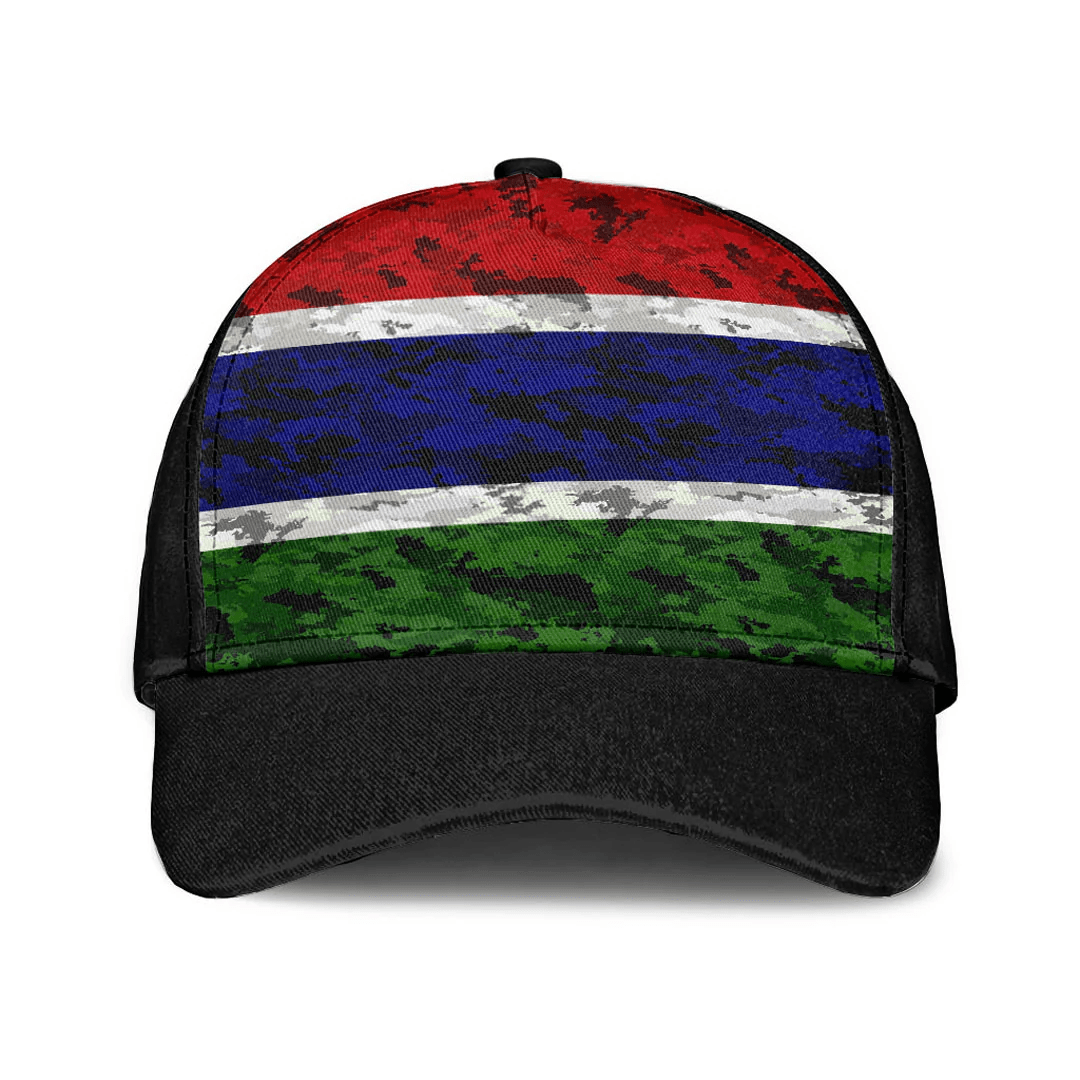 Adeenyc Cap - Gambia Camo Style Classic Cap Baseball Cap Hat Trucker Hats Custom Hats Gifts For Men & Women