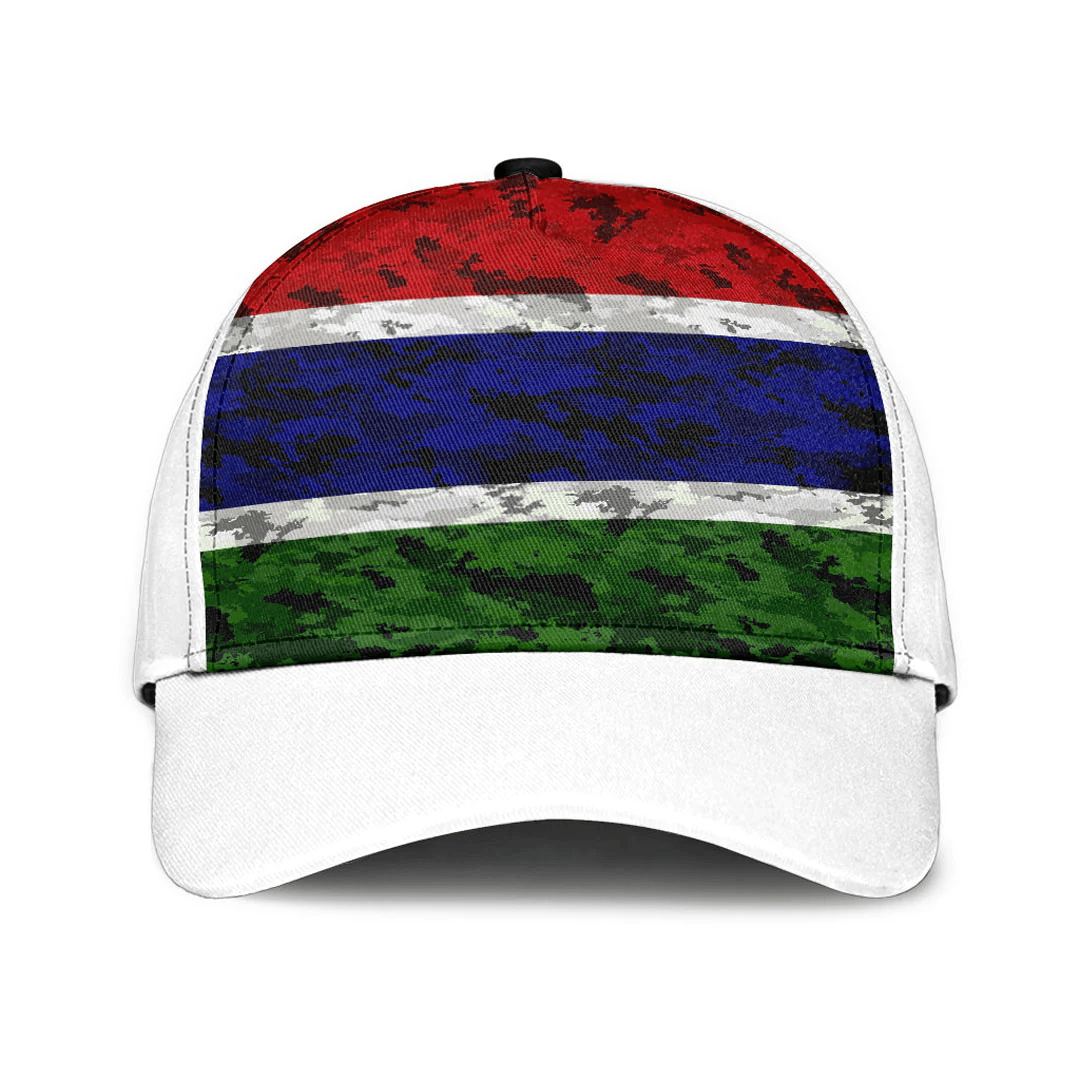 Adeenyc Cap - Gambia Camo Style Classic Cap Baseball Cap Hat Trucker Hats Custom Hats Gifts For Men & Women