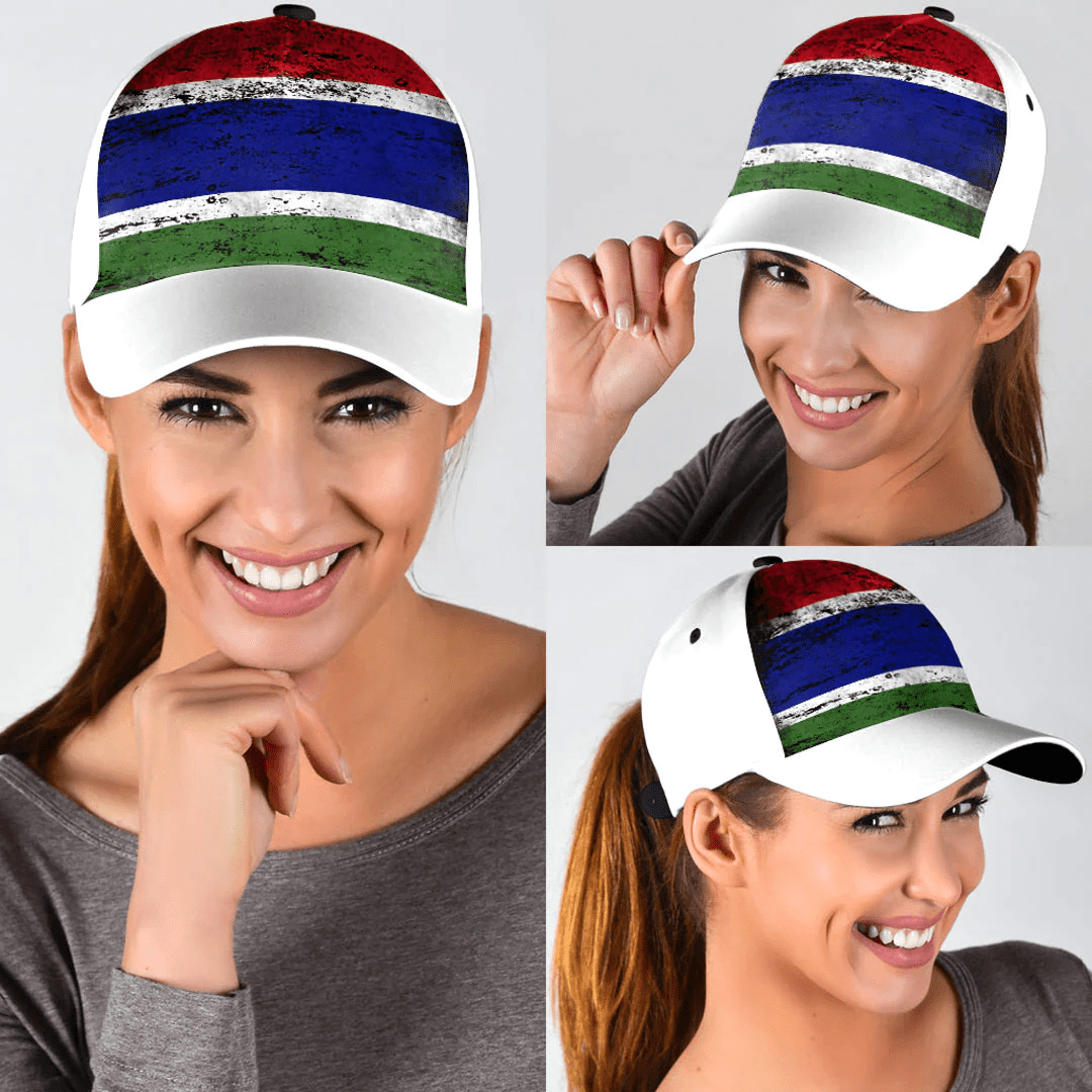 Adeenyc Cap - Gambia Special Grunge Classic Cap Baseball Cap Hat Trucker Hats Custom Hats Gifts For Men & Women