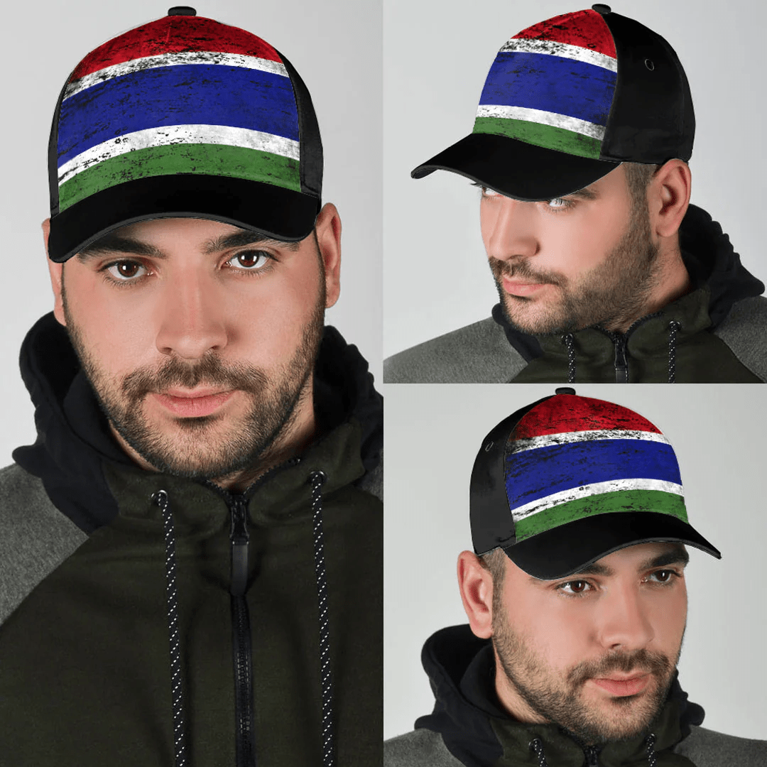 Adeenyc Cap - Gambia Special Grunge Classic Cap Baseball Cap Hat Trucker Hats Custom Hats Gifts For Men & Women