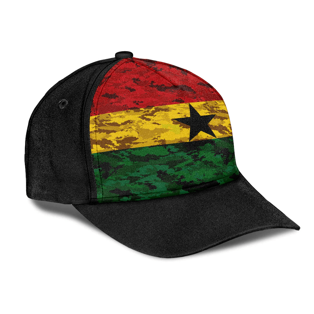 Adeenyc Cap - Ghana Camo Style Classic Cap Baseball Cap Hat Trucker Hats Custom Hats Gifts For Men & Women