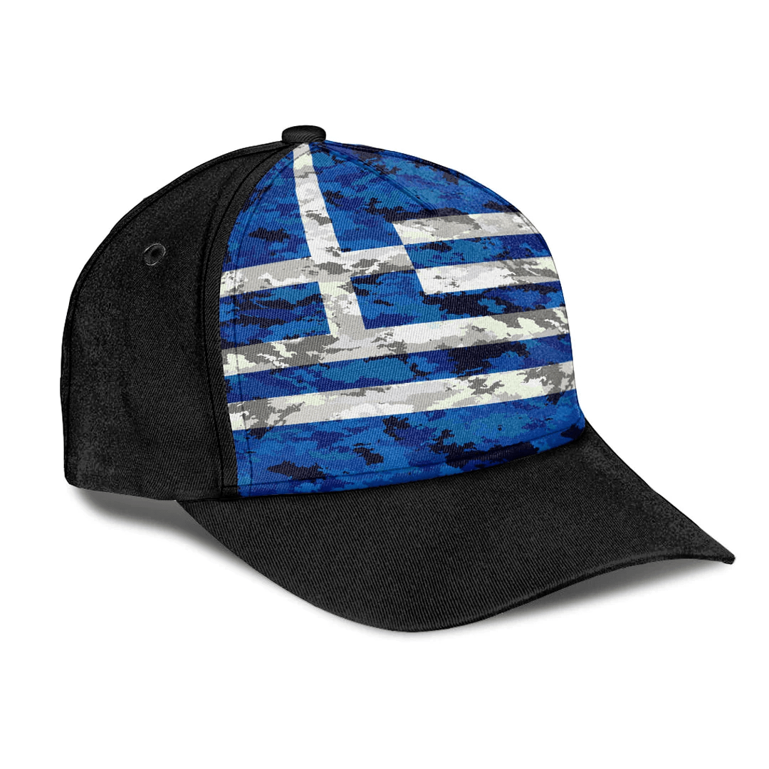 Adeenyc Cap - Greece Camo Style Classic Cap Baseball Cap Hat Trucker Hats Custom Hats Gifts For Men & Women