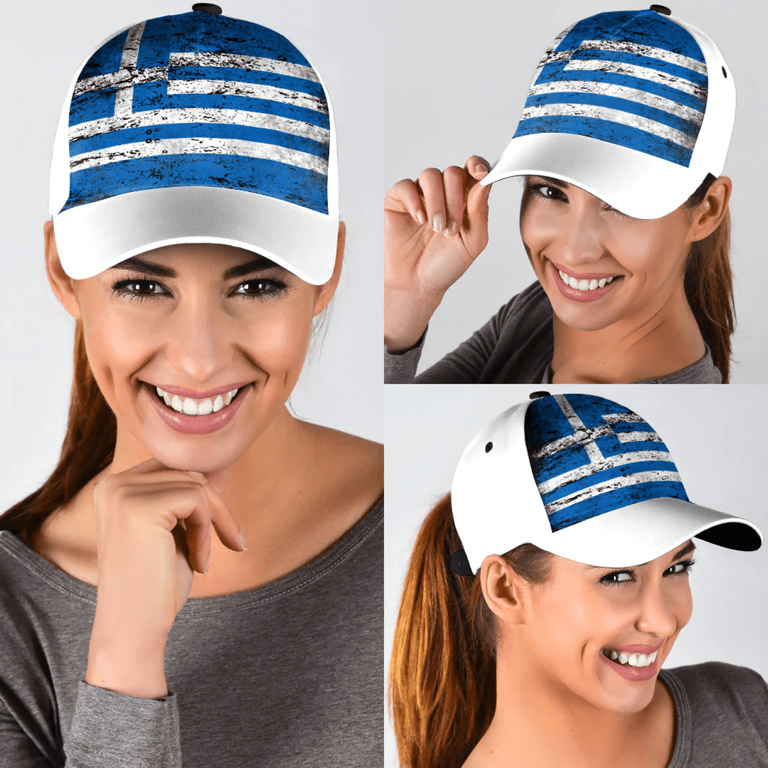 Adeenyc Cap - Greece Special Grunge Classic Cap Baseball Cap Hat Trucker Hats Custom Hats Gifts For Men & Women