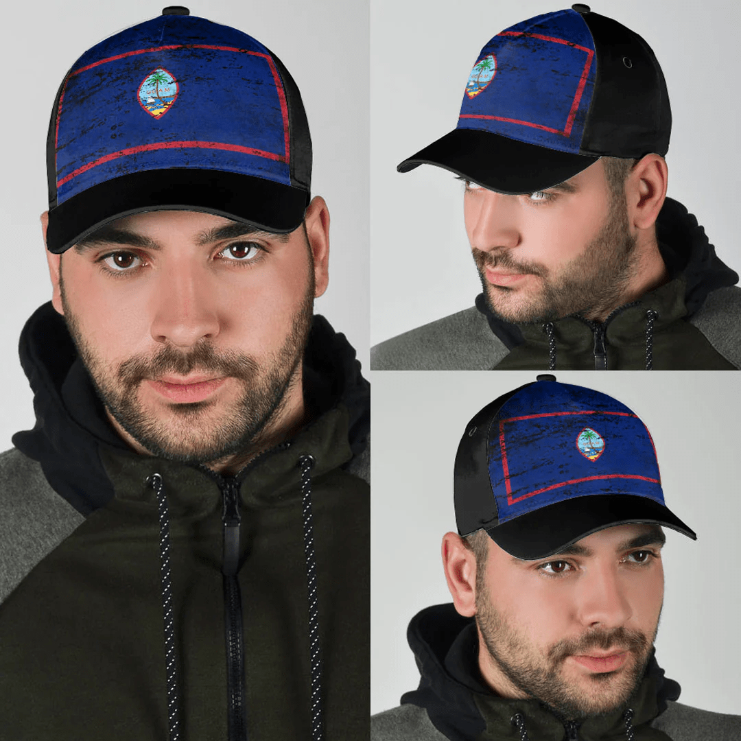Adeenyc Cap - Guam Special Grunge Classic Cap Baseball Cap Hat Trucker Hats Custom Hats Gifts For Men & Women