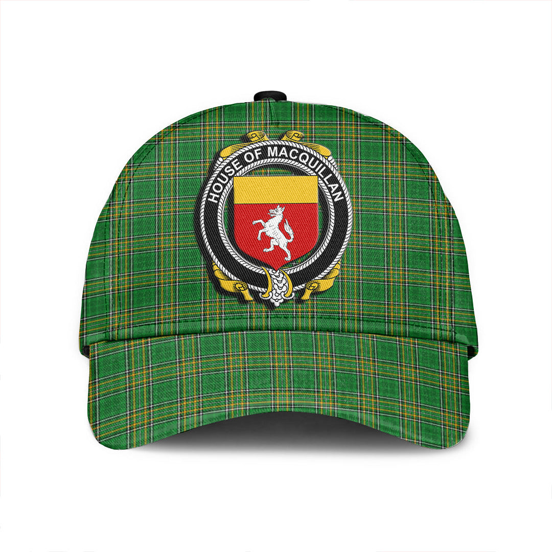 Adeenyc Cap - House of MACQUILLAN Family Crest Tartan Classic Cap Baseball Cap Hat Trucker Hats Custom Hats Gifts For Men & Women