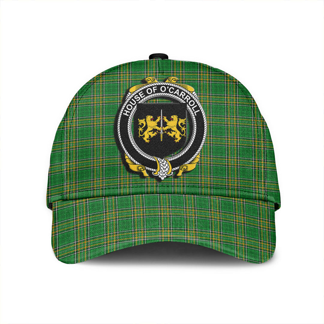 Adeenyc Cap - House of O CARROLL Family Crest Tartan Classic Cap Baseball Cap Hat Trucker Hats Custom Hats Gifts For Men & Women